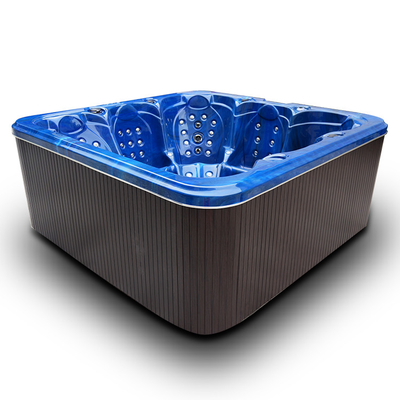2.2m Pijat Luar Ruangan Hot Tub Whirlpool Spa Bathtub Untuk 6 Orang
