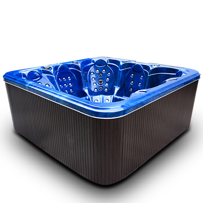 2.2m Pijat Luar Ruangan Hot Tub Whirlpool Spa Bathtub Untuk 6 Orang
