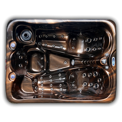 3 Orang Balboa Kontrol Whirlpool Hot Tub Spa Bathtub Kecil Dengan Sinar UV