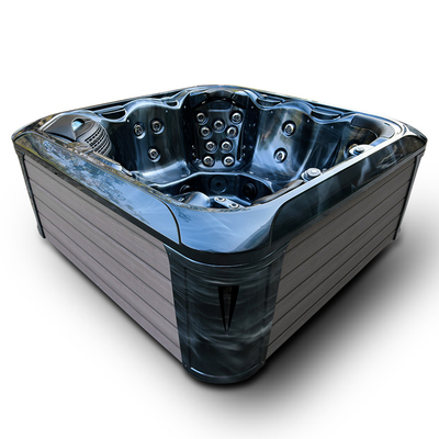 6 Orang Keluarga Akrilik Spa Luar Ruangan Hot Tub inground Bath Tub Spa Pool
