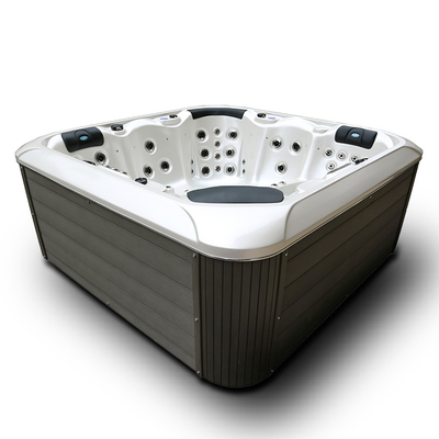 Acrylic Outdoor Spa Pijat Hot Tub Romantik Whirlpool Bathtub Sehat