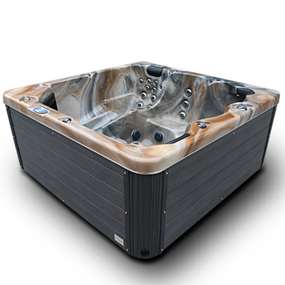 1800L 5 Orang Hot Tub Outdoor Jacuzzi Aristetch Acrylic Spa Tub
