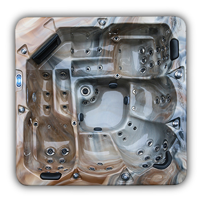 1800L 5 Orang Hot Tub Outdoor Jacuzzi Aristetch Acrylic Spa Tub