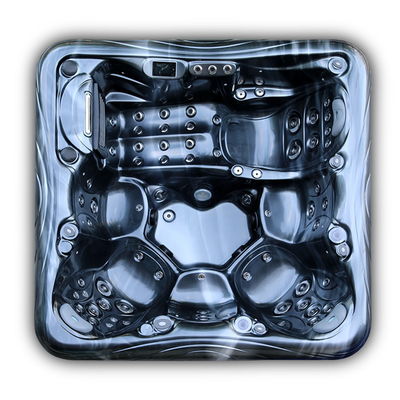 6 Orang Luar Ruangan Hydro Whirlpool Spa Pijat Bathtub Spa Hot Tub