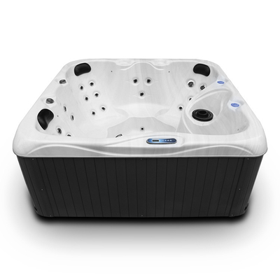 Out Door Acrylic Massage Air Jets Whirlpool Hot Tubs Dengan Lampu Led Bawah Air