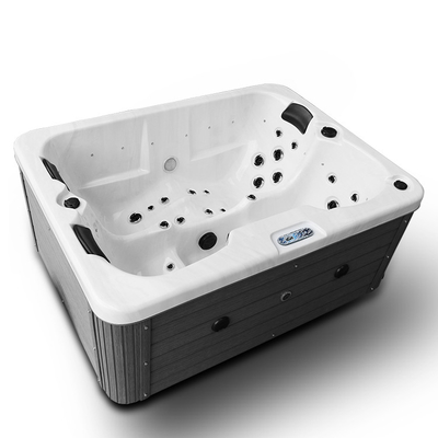 3 Kursi Hydro Massage Backyard Hot Tubs Outdoor Spa Bathtub Dengan 30 Jet