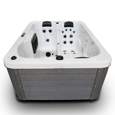 3 Kursi Hydro Massage Backyard Hot Tubs Outdoor Spa Bathtub Dengan 30 Jet