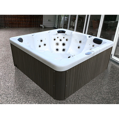 American Acrylic Outdoor Massage Jacuzzi Hot Tub Untuk 6 Orang