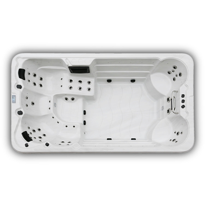 Kolam Spa Renang Akrilik Luar Ruangan Dengan Teknologi Nirkabel Bluetooth Dan Sistem Suara Nirkabel