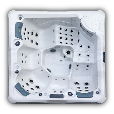 M-360D Outdoor American Acrylic Massage Spa Tub dengan Fungsi Jacuzzi untuk 5 Orang