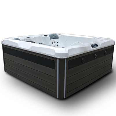 M-360D Outdoor American Acrylic Massage Spa Tub dengan Fungsi Jacuzzi untuk 5 Orang