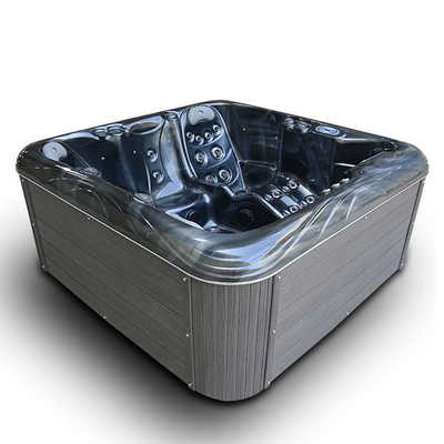 Aristech Akrilik 5 Orang Hot Tub Balboa Kontrol Dengan Lampu LED