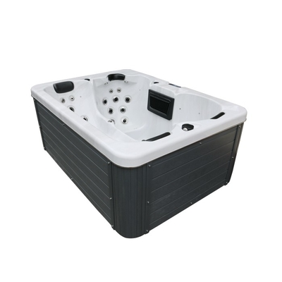 Balboa Control 25 Jets Outdoor Spa Tub Massage Hot Tubs Untuk 3 Orang