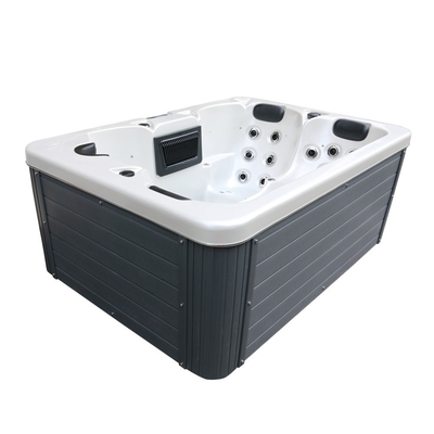 Balboa Control 25 Jets Outdoor Spa Tub Massage Hot Tubs Untuk 3 Orang