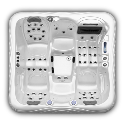 Akrilik Pijat Bath Spa Hot Tub Dengan Air Jets Massage Untuk 5 Orang