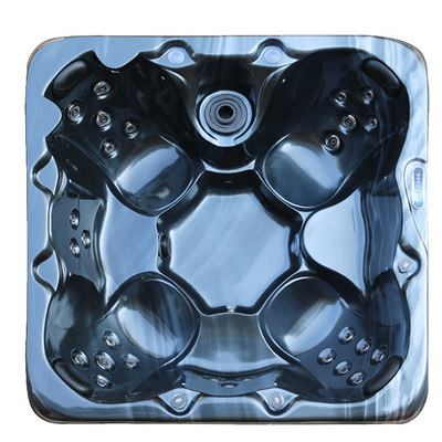 Multi Fungsi Led Light Acrylic Spa Massage Hot Tub Outdoor Spa Untuk 7 Orang