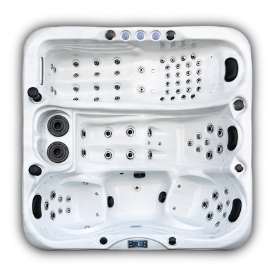 Balboa Customized Comfort Outdoor Hot Tub Dengan Lounger Untuk Ruang Kecil
