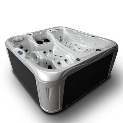Hot Tub Desainer Besar Punggung Tinggi Eksklusif Dengan 2 Kursi Lounge