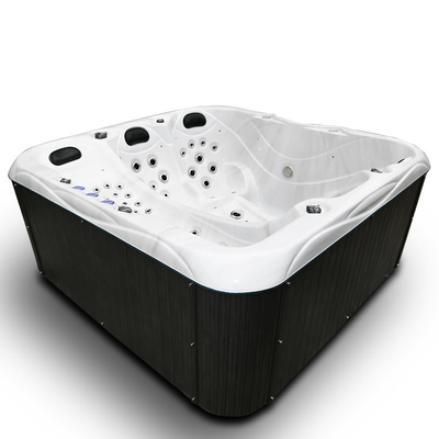 Hot Tub Desainer Besar Punggung Tinggi Eksklusif Dengan 2 Kursi Lounge