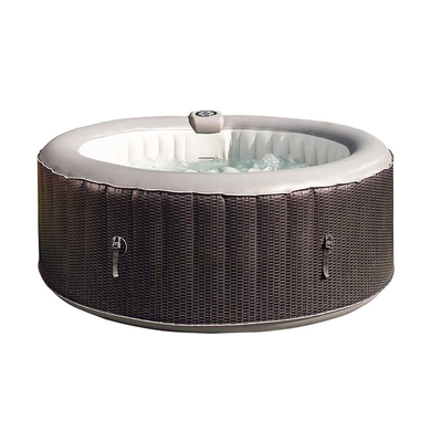 4 Orang Inflatable Spa Bathtub Outdoor Hot Tub Spa Inflatable