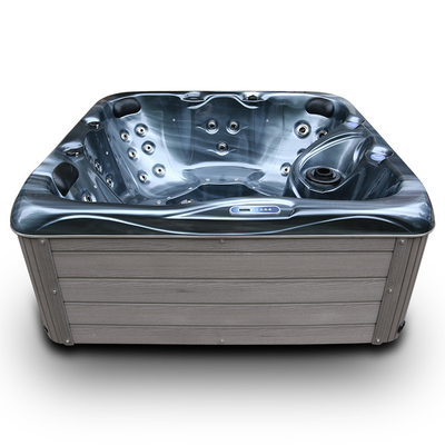 Bathtub Spa Luar Ruangan 4 Orang yang Disesuaikan, Spa Desain Eropa Berdiri Bebas