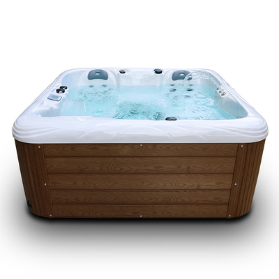 4 Kursi Outdoor Perendaman Bak Mandi Air Panas Spa Dengan Bluetooth Nirkabel