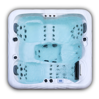 4 Kursi Outdoor Perendaman Bak Mandi Air Panas Spa Dengan Bluetooth Nirkabel
