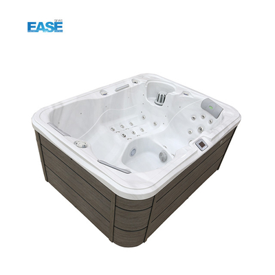 1 Lounge 2 Seat Spa Luar Ruangan Putih Hot tub Pijat Spa Bathtubs Whirlpools