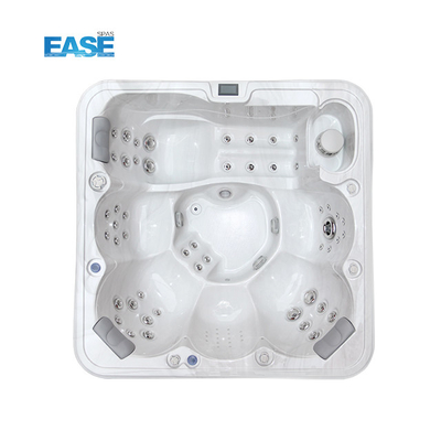 SAA Disetujui 4 Orang Hot Tub Balboa Control System Dengan Pompa Pijat Akrilik