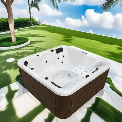 Eropa 5 Orang Outdoor Indoor Spa Pool Hotel Aromaterapi Pijat Hot Tub