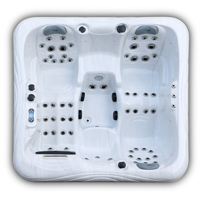 Balboa Control Hydro Pijat Bathtub Freestanding Spa Hot Tub Untuk 4 Orang