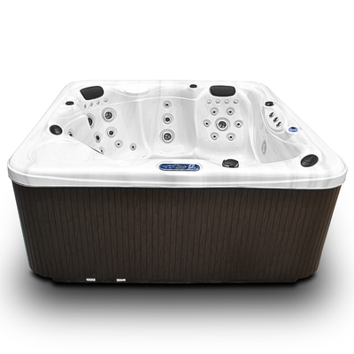 Bak Mandi Pijat Air Terjun Luar Ruangan Berdiri Bebas Hot Tubs Hydrotherapy Spa 1800L